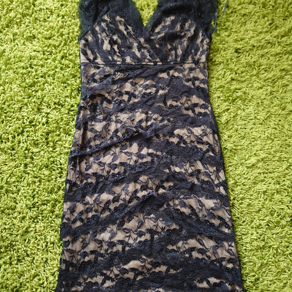 Lacy black dress